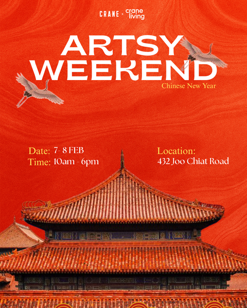 Booth Rental: Crane Living 432 Joo Chiat Weekend Themed Market