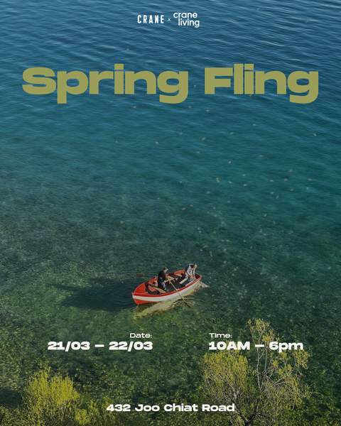 Booth Rental: Crane Living 432 Joo Chiat Weekend Themed Market