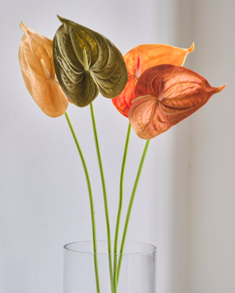 silk anthurium flowers Artificial Flower