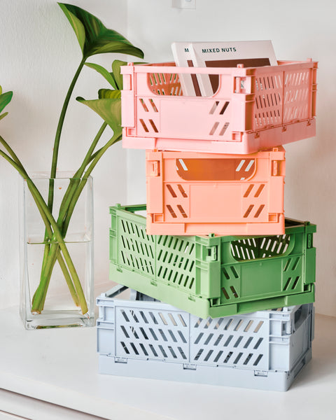 Pastel Candy Small Storage Crates