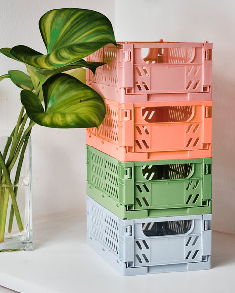 Pastel Candy Small Storage Crates