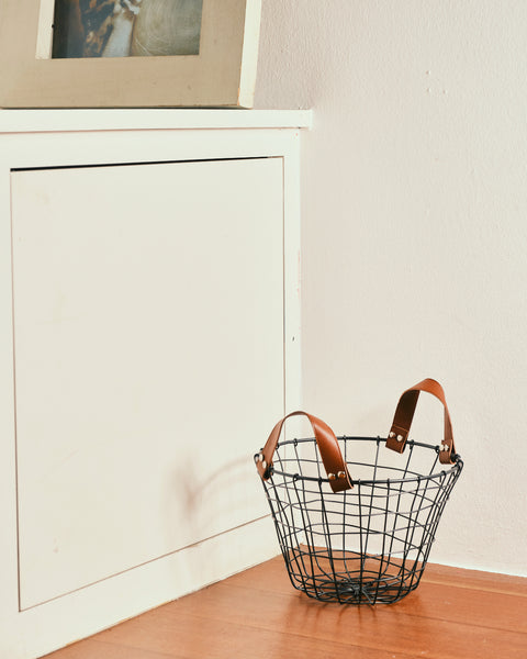 Tiller Black Laundry Bin - Small