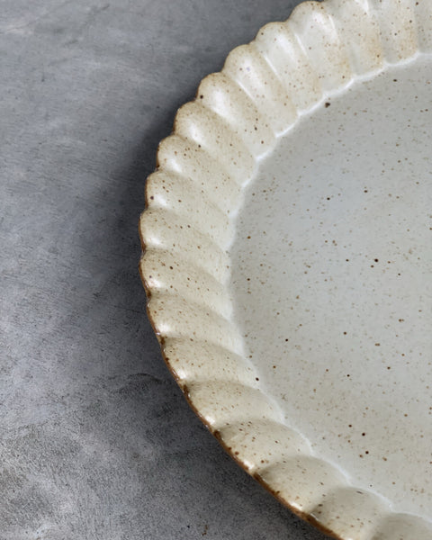 Shokudo Scallop Serving Plate