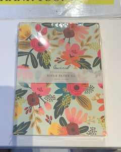 Mint Floral Journal