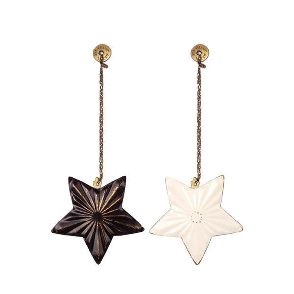Poppy Star ornament