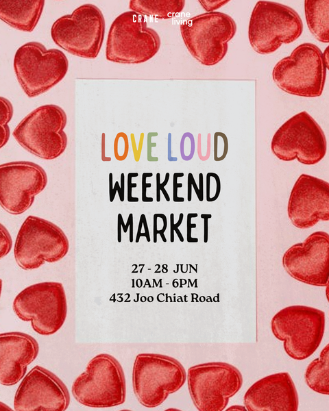 Booth Rental: Crane Living 432 Joo Chiat Weekend Themed Market