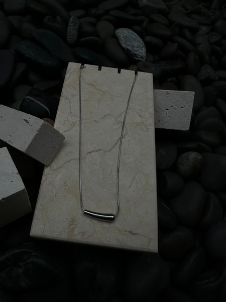 Ingrid Collection - Long Bean Necklace