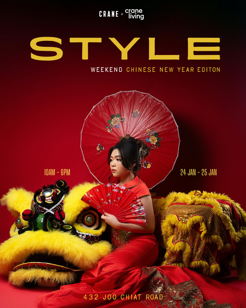 Booth Rental: Crane Living 432 Joo Chiat Weekend Themed Market