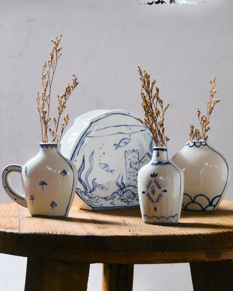 Agatha Double Side Vase