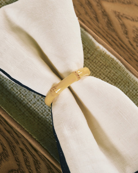 Bamboo Napkin Ring - Set of 6