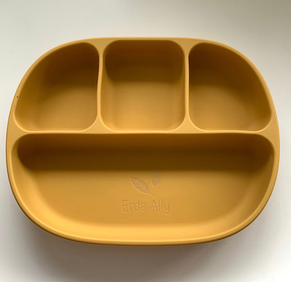 Silicone Suction Divided Tray