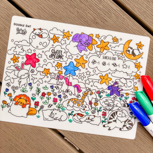 Doodle Dat: A5 Silicone Mat (Party Pack)