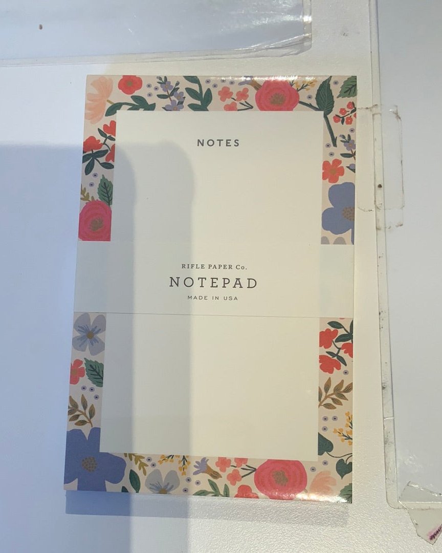 Wild Rose Notepad