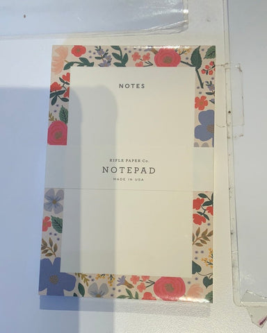 Wild Rose Notepad
