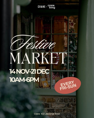 Booth Rental: Fesitve Edition Crane Living 432 Joo Chiat Weekend Themed Market