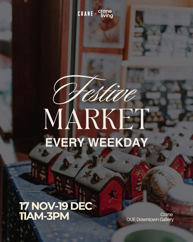 Booth Rental: Festive Edition Crane Living OUE Downtown Weekday Market