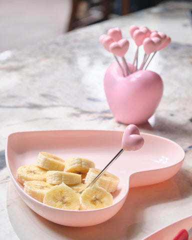 Heart Shape Fruit Fork Set
