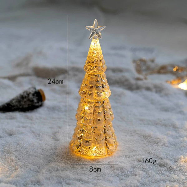 Thea Glass Christmas Tree Light