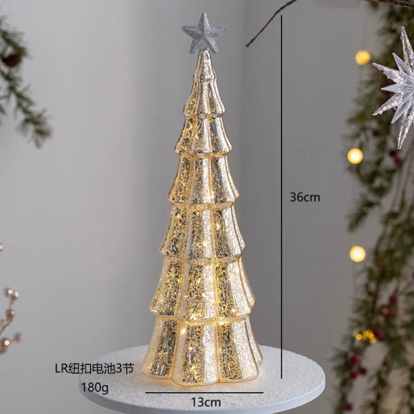 Thea Glass Christmas Tree Light