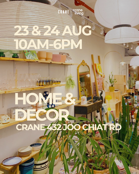 Booth Rental: Crane Living 432 Joo Chiat Weekend Themed Market