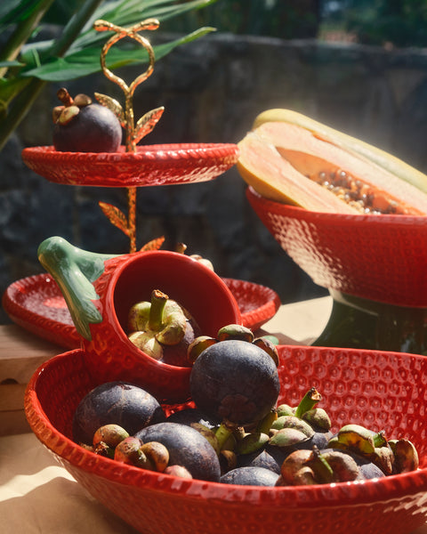 Ichigo Raised Bowl