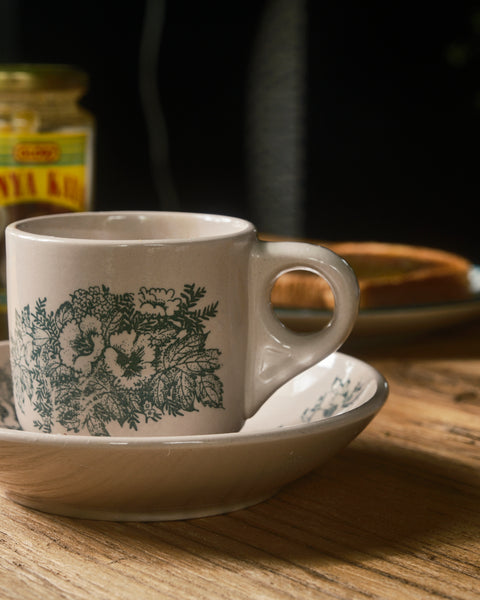 Mallory Kopitiam Cup and Saucer