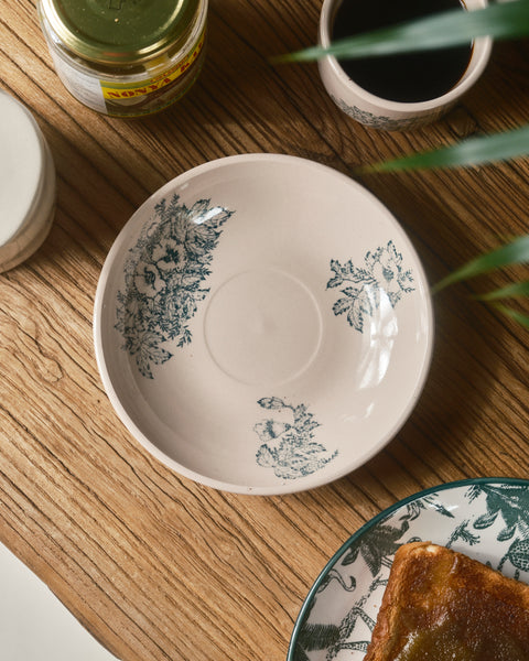 Mallory Kopitiam Cup and Saucer