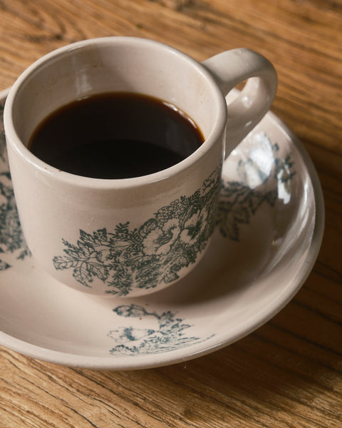 Mallory Kopitiam Cup and Saucer