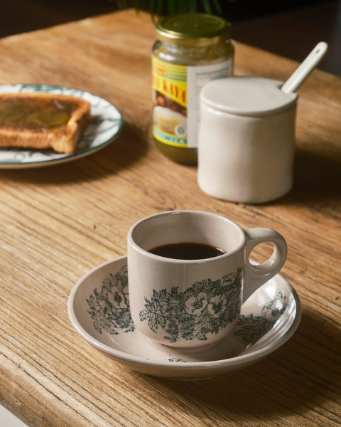 Mallory Kopitiam Cup and Saucer