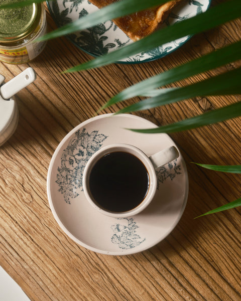 Mallory Kopitiam Cup and Saucer