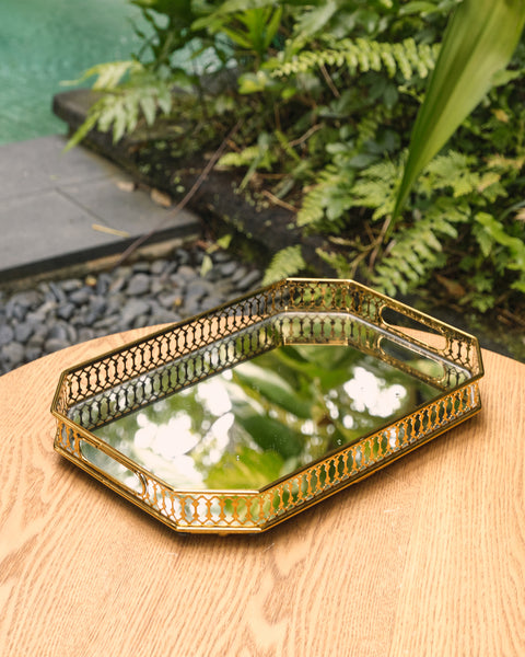 Marrakech Polygon Mirror Tray
