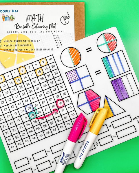 Doodle Dat: A5 Silicone Mat (Party Pack)