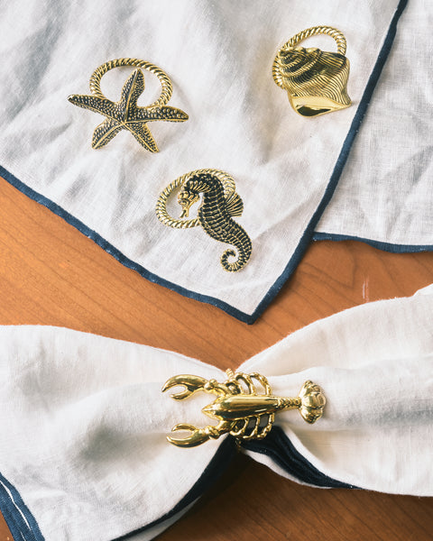 Ocean Napkin Ring - Set of 4
