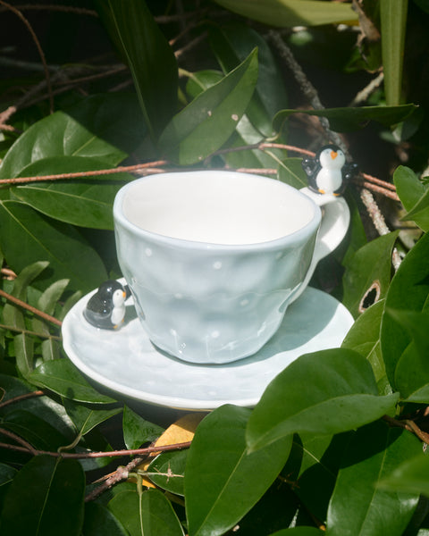Pado Penguin Cup and Saucer