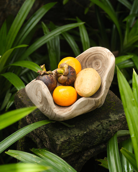 Palawan Raised Wooden Bowl