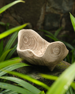 Palawan Raised Wooden Bowl