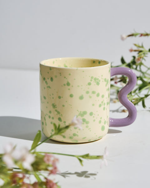 Papillon Beige Mug