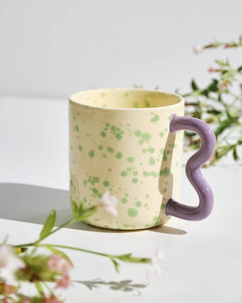 Papillon Beige Mug