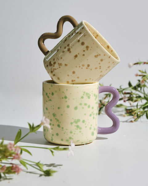 Papillon Beige Mug