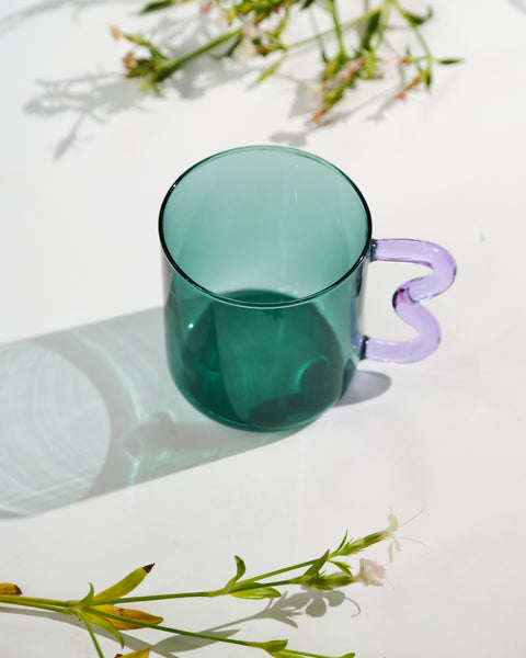 Papillon Glass Mug