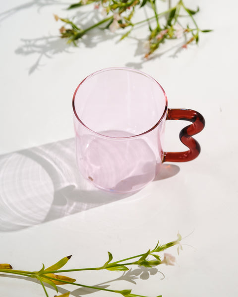 Papillon Glass Mug