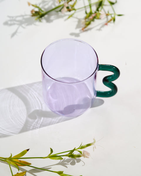 Papillon Glass Mug