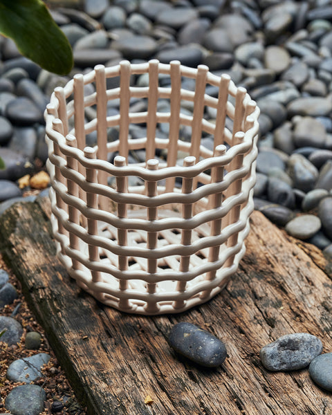 Piper Ceramic Baskets - Assorted