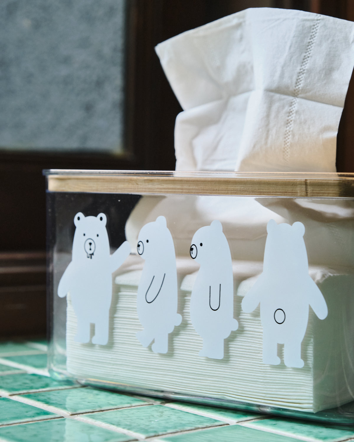 Polar Bear Tissue Box