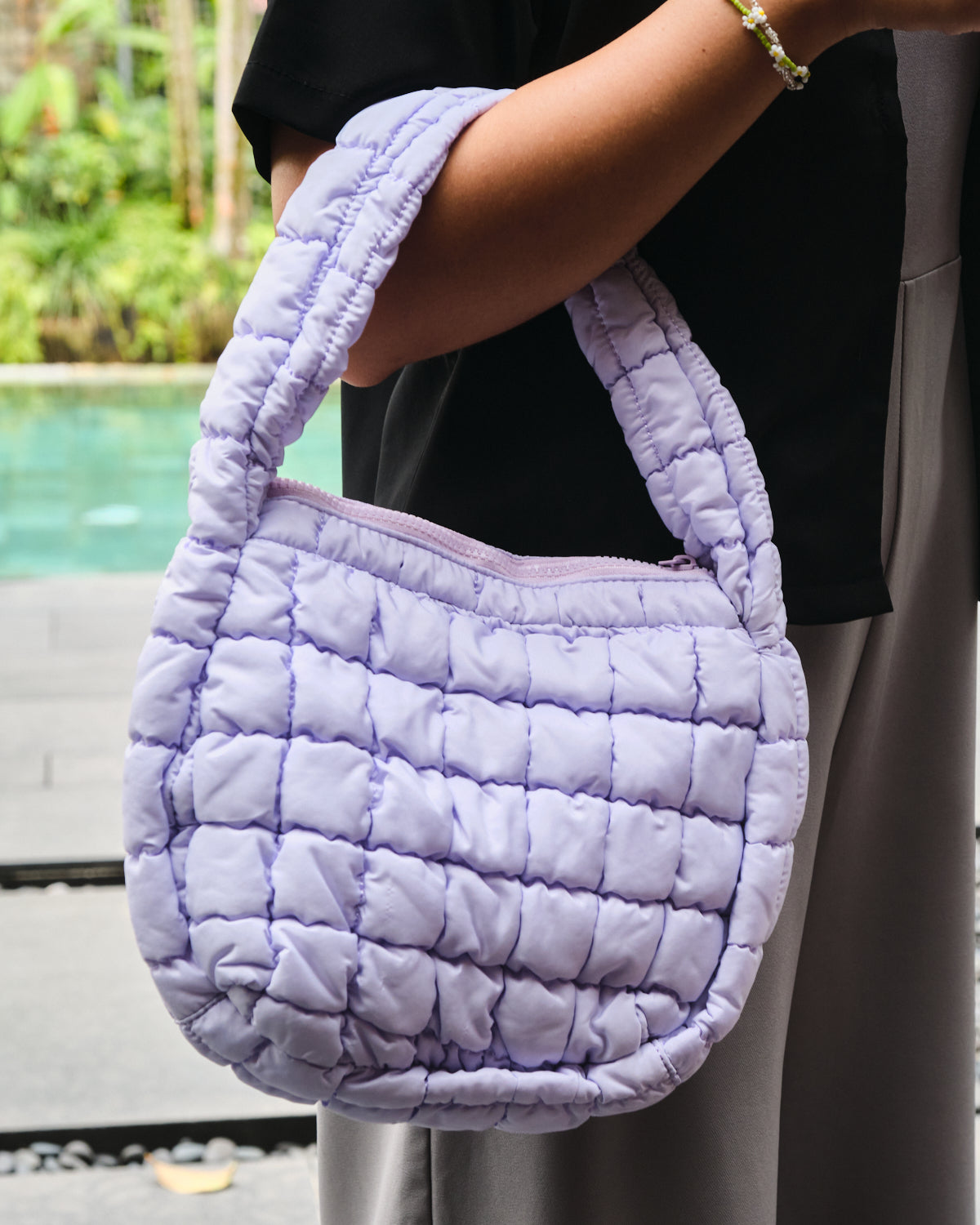 crane soft tackle shoulder bag Puffy Shoulder Bag – Crane Living