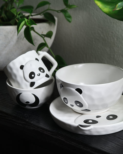 Puku Panda Dinner Plate