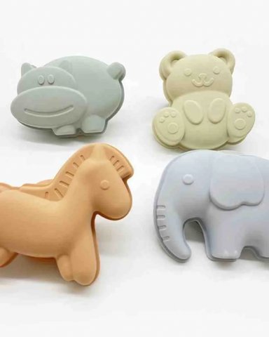 Beach Moulds Set (4 Pcs)