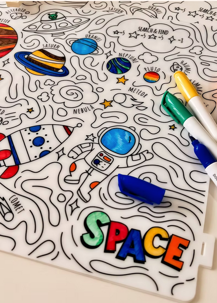 Let's Play Doodle Dat: A3 Silicone Mat Set