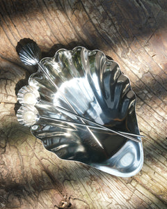 Silver Shell Dish
