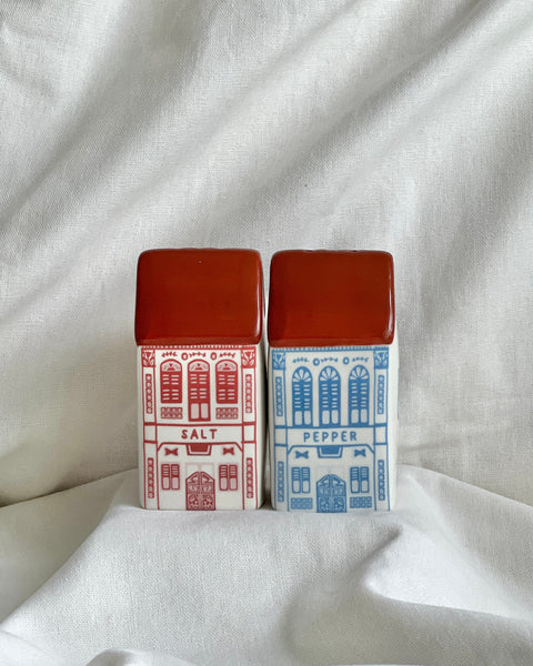 Ying In Art: Shophouse Salt & Pepper Set
